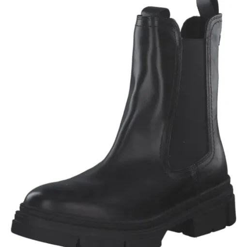 Tamaris 25901, Stiefeletten, Damen, BLACK LEATHER