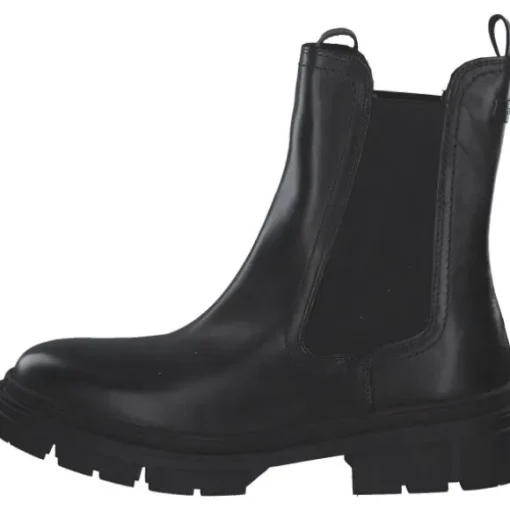Tamaris 25901, Stiefeletten, Damen, BLACK LEATHER