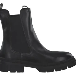 Tamaris 25901, Stiefeletten, Damen, BLACK LEATHER