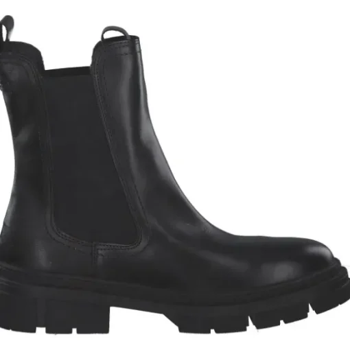 Tamaris 25901, Stiefeletten, Damen, BLACK LEATHER