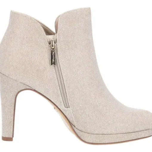 Tamaris 25097, Stiefeletten, Damen, beige / champagne