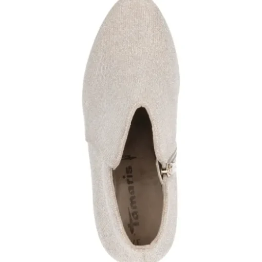 Tamaris 25097, Stiefeletten, Damen, beige / champagne