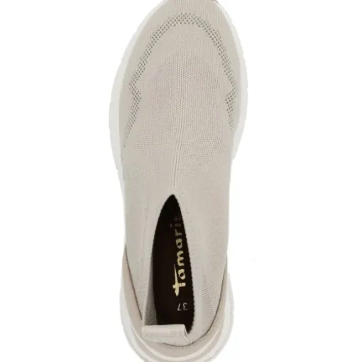 Tamaris 25403, Stiefeletten, Damen, IVORY METALLIC