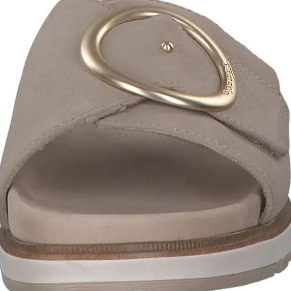 Tamaris Comfort 87106, Plateau-Pantoletten, Damen, Beige
