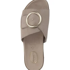 Tamaris Comfort 87106, Plateau-Pantoletten, Damen, Beige
