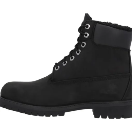 Timberland 6in Premium Fur M, Winterstiefeletten, Herren, Schwarz