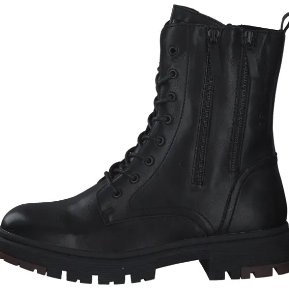 Tom Tailor 4295503, Boots, Damen, Black Black