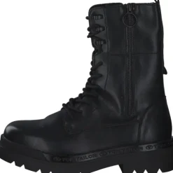 Tom Tailor 4285005, Boots, Damen, Black Black