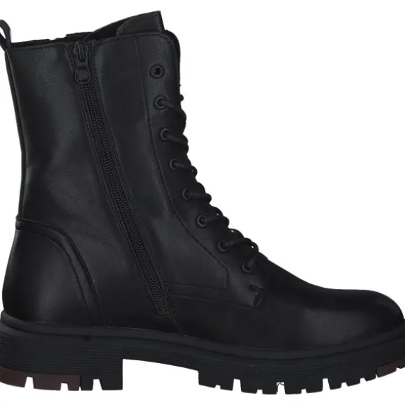 Tom Tailor 4295503, Boots, Damen, Black Black