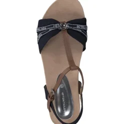Tom Tailor 5390220008, Keilsandaletten, Damen, NAVY