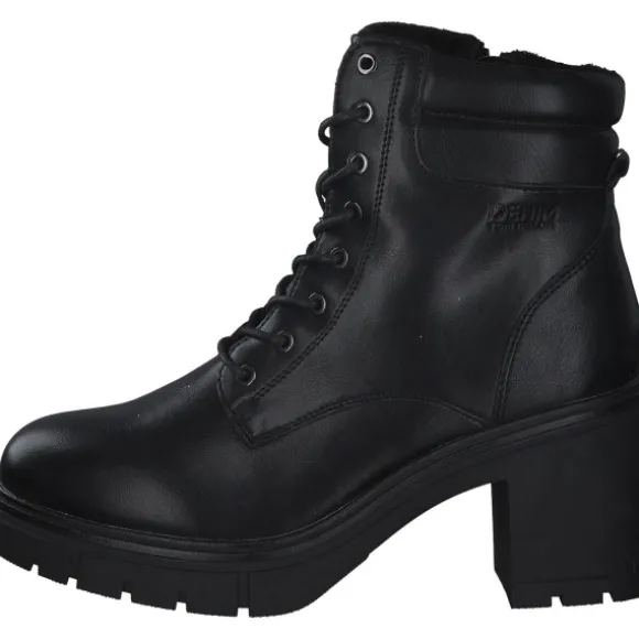 Tom Tailor 4295702, Plateau-Stiefeletten, Damen, black black