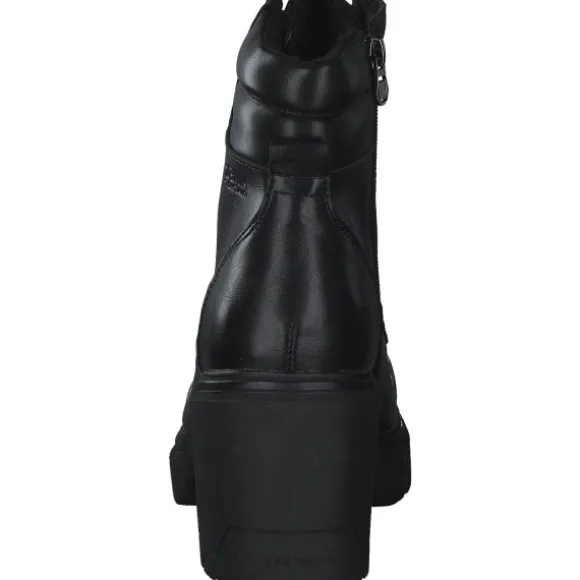Tom Tailor 4295702, Plateau-Stiefeletten, Damen, black black
