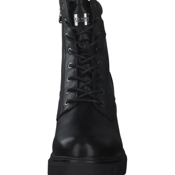 Tom Tailor 4295702, Plateau-Stiefeletten, Damen, black black