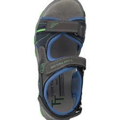 Tom Tailor 1171102, Sandalen (Kinder), Kinder, Grau (grey-navy-royal)