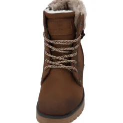 Tom Tailor 4290100014, Schnürstiefel, Damen, whisky