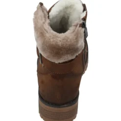 Tom Tailor 4290100014, Schnürstiefel, Damen, whisky