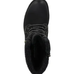 Tom Tailor 4290100023, Schnürstiefel, Damen, Black