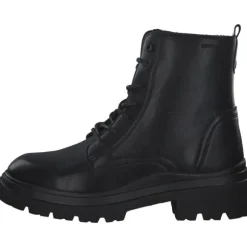 Tom Tailor 4295201, Schnürstiefeletten, Damen, Black Black