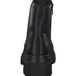 Tom Tailor 4295201, Schnürstiefeletten, Damen, Black Black