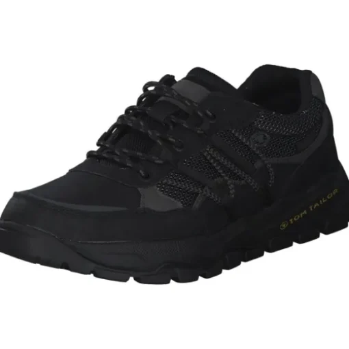 Tom Tailor 4283102, Sneakers Low, Herren, Black Black