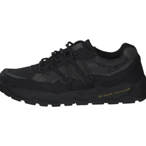 Tom Tailor 4283102, Sneakers Low, Herren, Black Black