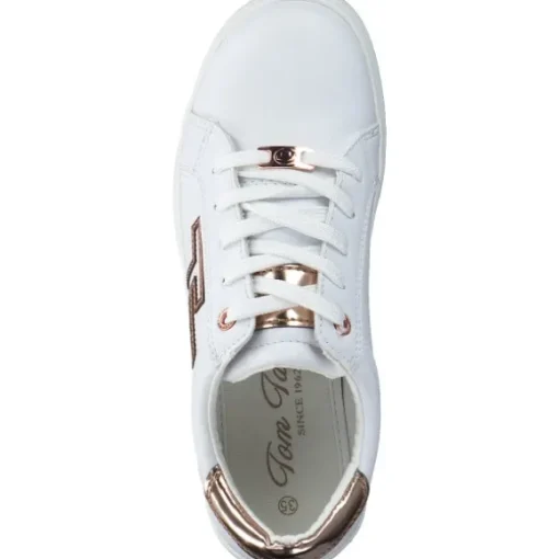 Tom Tailor 3272701, Sneakers Low, Damen, Weiß