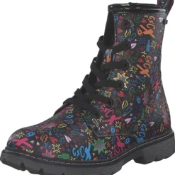 Tom Tailor 4270160027, Stiefel, Kinder, black-multi