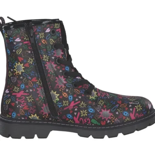 Tom Tailor 4270160027, Stiefel, Kinder, black-multi
