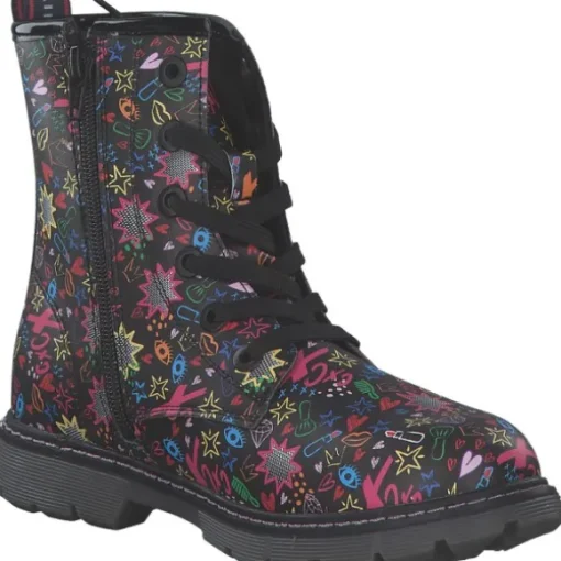 Tom Tailor 4270160027, Stiefel, Kinder, black-multi
