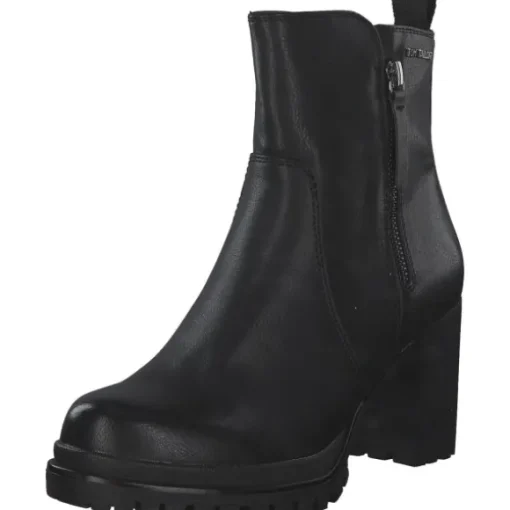 Tom Tailor 9091801, Stiefeletten, Damen, Schwarz