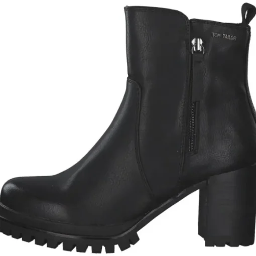 Tom Tailor 9091801, Stiefeletten, Damen, Schwarz