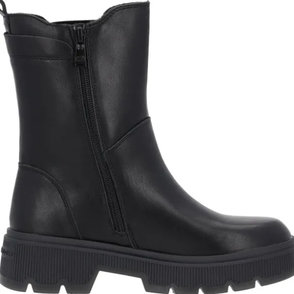 Tom Tailor 6390110, Stiefeletten, Damen, black