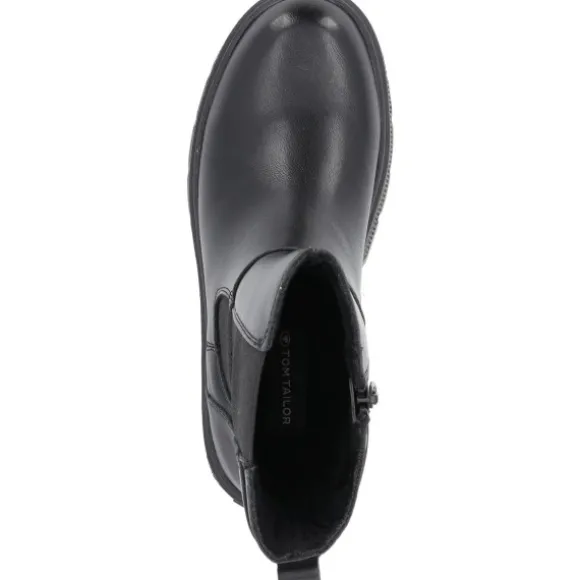 Tom Tailor 6390110, Stiefeletten, Damen, black