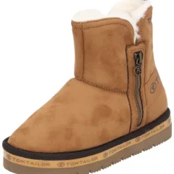 Tom Tailor 6390320, Winterstiefeletten, Damen, Braun (camel)