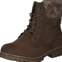 Tom Tailor 4270801, Winterstiefel, Damen, whisky
