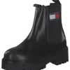 Tommy Hilfiger EN0EN01540, Chelsea Boots, Damen, Schwarz