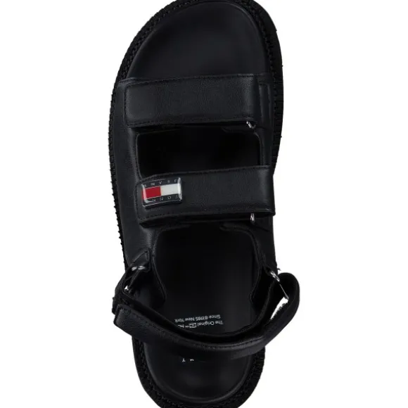 Tommy Hilfiger EN0EN02461, Keilsandaletten, Damen, Schwarz