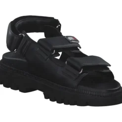 Tommy Hilfiger EN0EN02461, Keilsandaletten, Damen, Schwarz