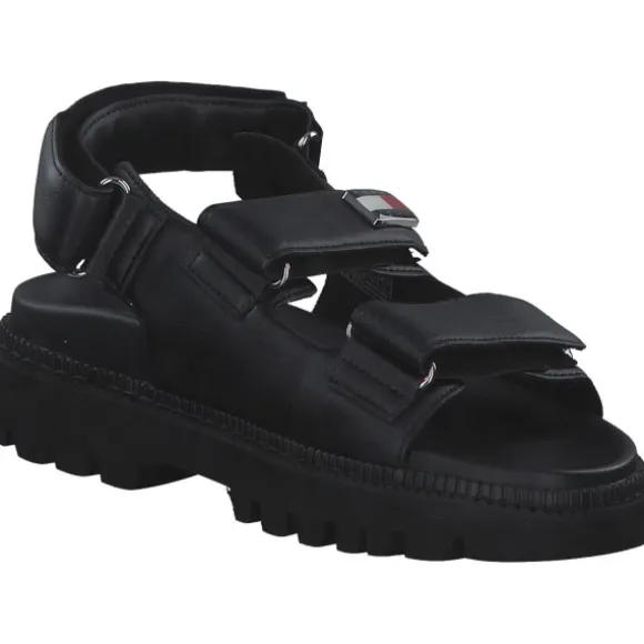 Tommy Hilfiger EN0EN02461, Keilsandaletten, Damen, Schwarz