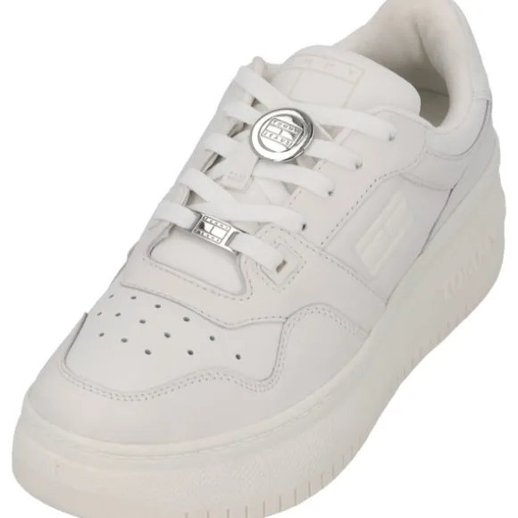 Tommy Hilfiger EN0EN02245, Schnürschuhe, Damen, white/ecru