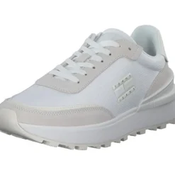 Tommy Hilfiger EN0EN02358, Schnürschuhe, Damen, ecru irory
