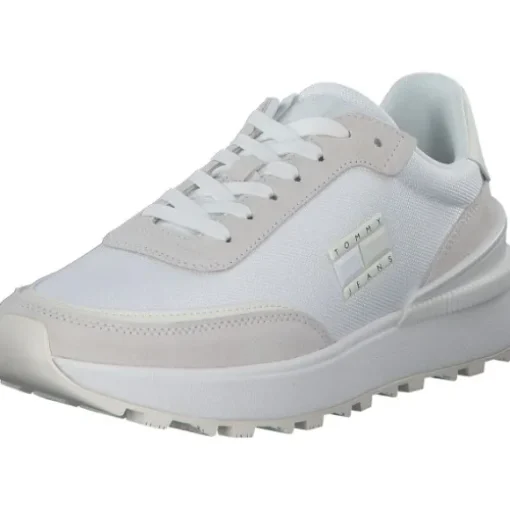 Tommy Hilfiger EN0EN02358, Schnürschuhe, Damen, ecru irory