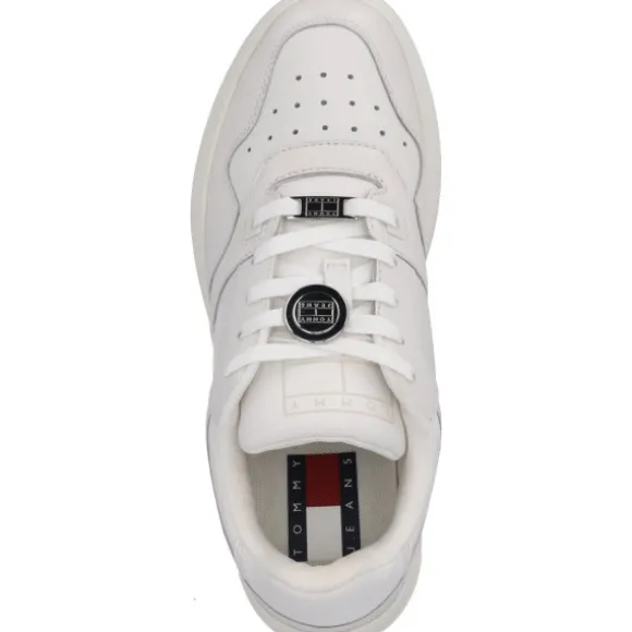 Tommy Hilfiger EN0EN02245, Schnürschuhe, Damen, white/ecru