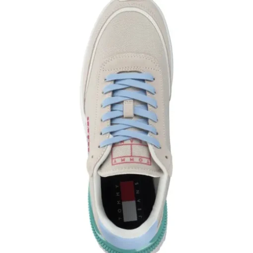 Tommy Hilfiger EN0EN02028, Sneakers Low, Damen, Beige
