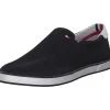 Tommy Hilfiger FM0FM00597, Slip-On-Sneaker, Herren, Blau (Midnight/Blau)