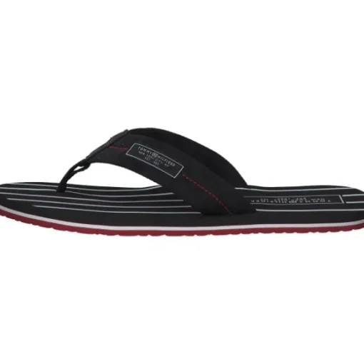 Tommy Hilfiger FM0FM04470, Zehentrenner, Herren, black