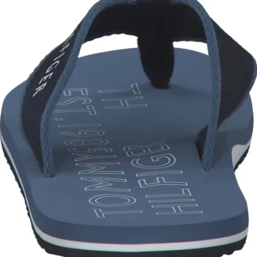 Tommy Hilfiger FM0FM04469, Zehentrenner, Herren, blue coast