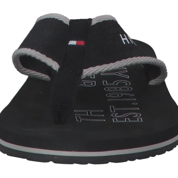 Tommy Hilfiger FM0FM04469, Zehentrenner, Herren, black