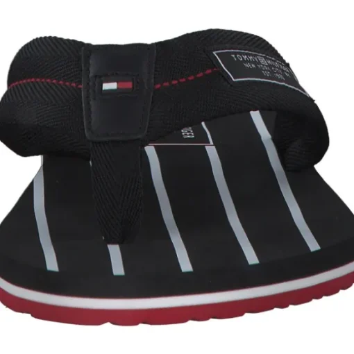Tommy Hilfiger FM0FM04470, Zehentrenner, Herren, black