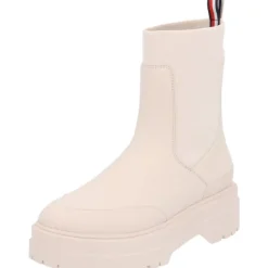 Tommy Hilfiger FW0FW07475, Gummistiefel, Damen, Weiß